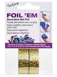 Rollo decoracion Foil Em Gold